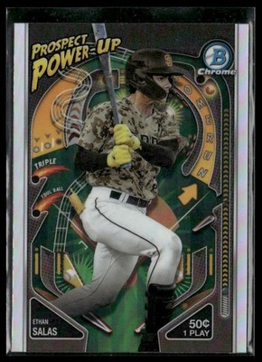 Ethan Salas 2024 Bowman Prospect Power-Up #PP-11 San Diego Padres