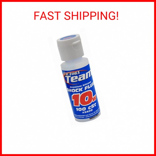Team Associated 5420 10 Weight Silicone Shock Oil, 2-Ounce - Picture 2 of 2