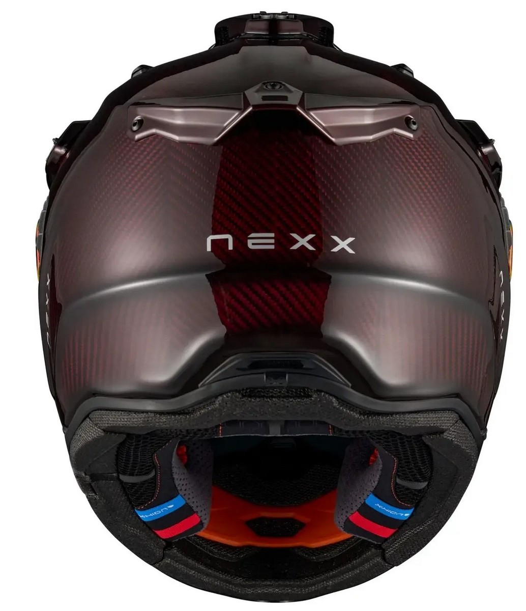 Nexx X.Rally Namib Dual Sport Motorcycle Helmet Carbon Red | eBay