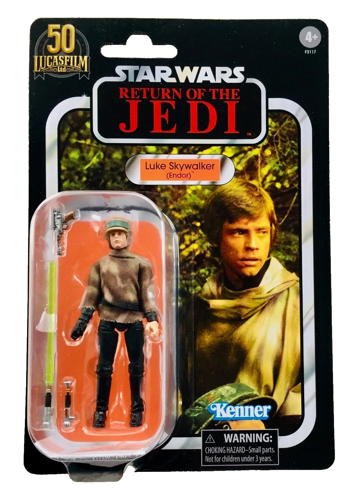 STAR WARS NEW VINTAGE COLLECTION LUKE SKYWALKER ENDOR PONCHO VC198 MOC FIGURE VC