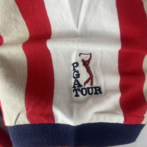 Polo Golf Uomo Vintage PGA Tour Collezione Abbigliamento Uomo Taglia XL NUOVA CON ETICHETTE - Foto 6 di 8