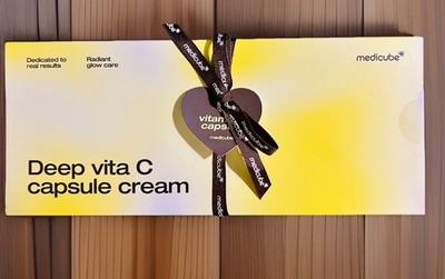 medicube Deep Vita C Capsule Cream Vitamin C Daily Use Face Moisturizer