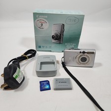 Canon IXUS 95 IS 10MP Compact Digital Camera - Boxed With Charger - Working