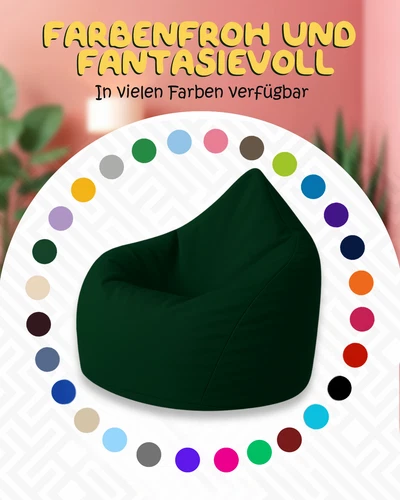 PatchHome Sitzsack XL- Jumbo Sitzkissen Bodenkissen Kinder und Erwachsene - Bild 71 von 203