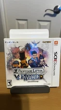 Professor Layton vs. Phoenix Wright Ace Attorney Nintendo 3DS (Missing Game)