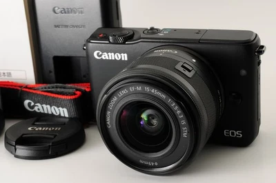 [MINT] Canon EOS M10 18MP Mirrorless Digital camera 15-45mm From JAPAN - Image 1 of 4
