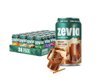 Zevia Zero Sugar Soda, Rainbow Variety Pack, 12 oz Cans 24 Pack