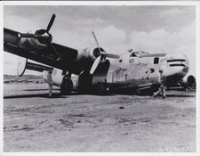 USAAF Consolidated B-24 Liberator White Angel Bizzy Karma Jean pancaked photo