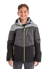 Killtec Boys' Ski Jacket Ksw 161 Functional Jacket, Grey, EU 176