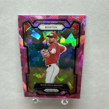 2024 Panini Prizm - Pink Ice Prizm #174 Marcelo Mayer (RC)