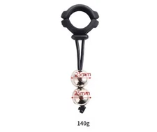 Penis Stretcher Ring Adjustable Penis Stretcher Ball Enhancer Weight 140g - 25mm