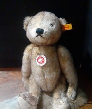 Steiff Classic Bear 1993 Medium Teddy Bear Button Tag 0201/26