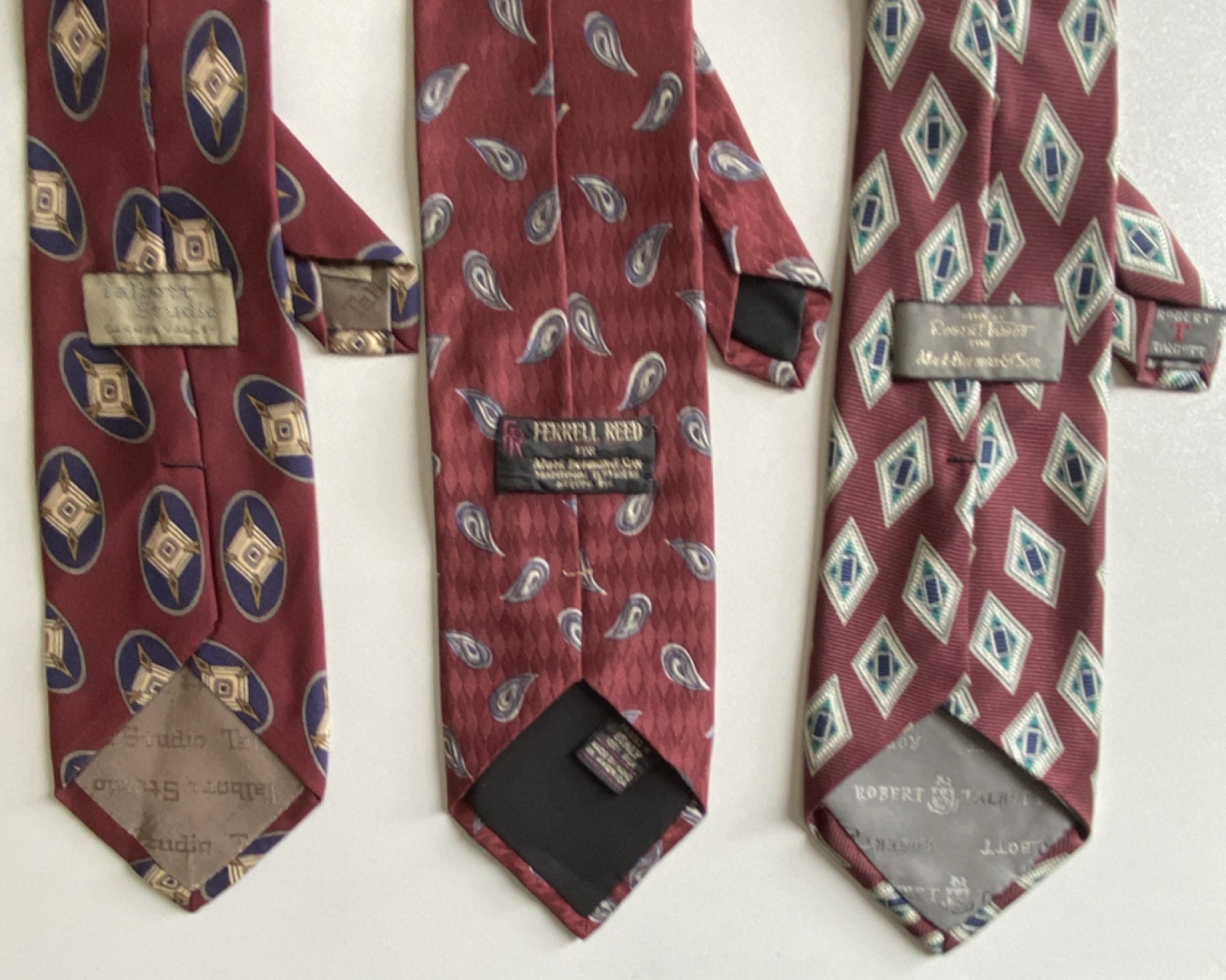 Tie Talbott Studio Ferrell Reed Robert Talbott Si… - image 1