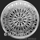 2026 Silver Shield ROSE WINDOW v1 - 1oz .999 Silver Proof - Pre Sale