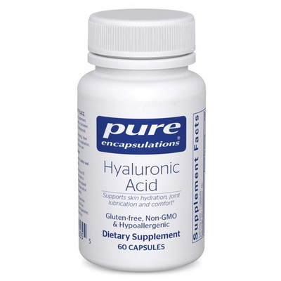 Pure Encapsulations Hyaluronic Acid - for Skin 60 Count (Pack of 1) 