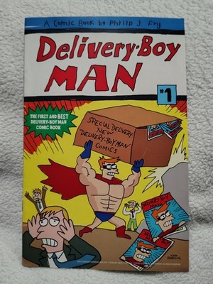 DELIVERY BOY MAN #1 2010 SDCC EXCLUSIVE BONGO FUTURAMA COMIC CON RARE