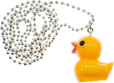 Miniblings Quietscheentchen Badeente Halskette - Handmade Modeschmuck I Kette mi