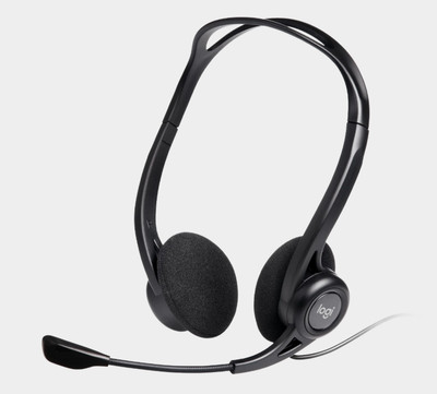 Logitech PC 960 Schwarz Kopfbügel Headset für PC