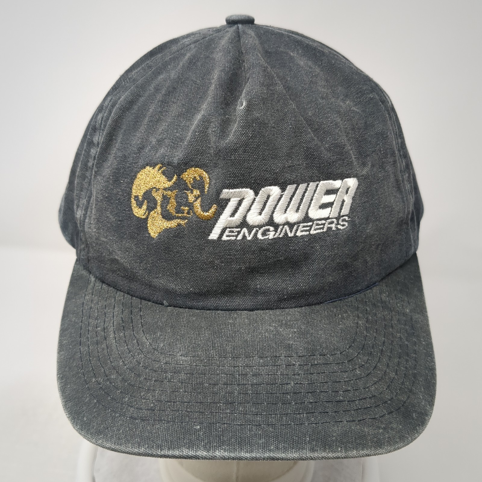 Power Engineers Snapback 5 Panel Cap Gray One Siz… - image 2