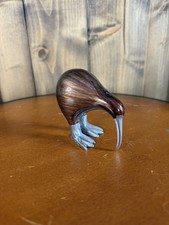  Mid Century Modern Enamel Cast Aluminum  Color Kiwi Glass Sculpture