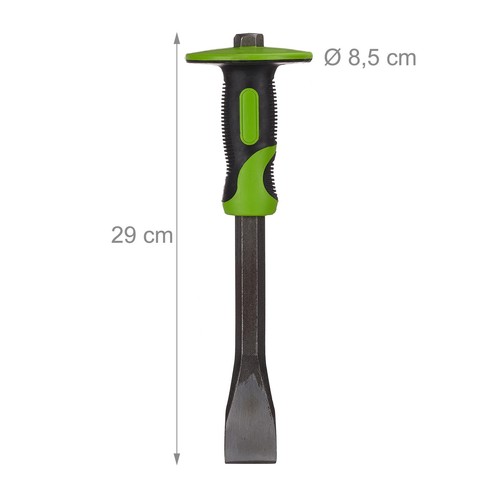 Flachmeißel Präzisionsmeißel Fliesenmeißel Handschutzmeißel 740 g 2er Set - Afbeelding 4 van 7