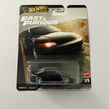Hot Wheels Premium Fast  Furious 1993 HONDA CIVIC COUPE EX EJ1 Black 2025