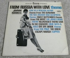 Jimmie Haskell Record Album LP From Russia With Love James Bond Theme Cheesecake