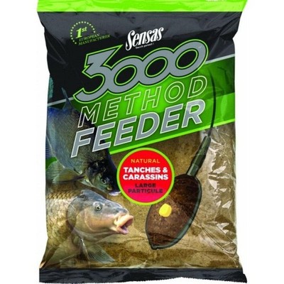 Sensas 3000 Method Feeder Tanches 1kg Schleienfutter Method Futter Fertigmischun