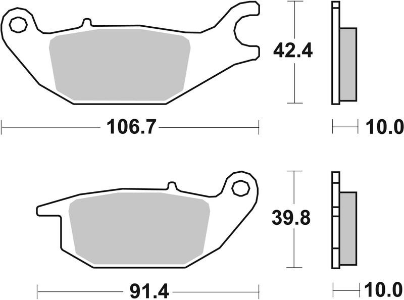 Plaquettes de frein route Brembo carbone céramique pour éviter la surchauffe
