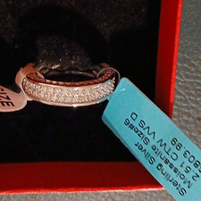 Sterling Silver 925 Ring Moissanite 2.51 CTW ...
