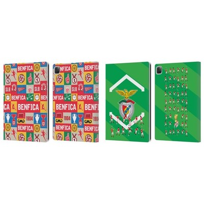OFFICIAL S.L. BENFICA GRAPHICS LEATHER BOOK WALLET CASE COVER FOR APPLE iPAD