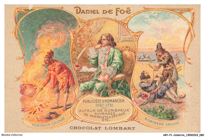 ARYP1-0043-CELEBRITE - DANIEL DE FOE - Publizist Und Romancier