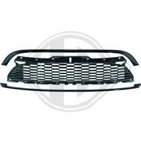 Diederichs KüHlergitter FüR Mini Mini F56 F55 F57 F54 Schwarz GläNzend
