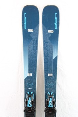 22-23 Elan Wildcat 82CX Used Womens Ski w/Binding 158cm #648276
