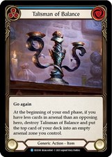 Talisman of Balance - EVR188 - Everfest - NM - 1st Edition Cold Foil