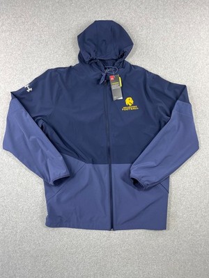 East Texas A&M University Lions Jacket Mens XL Navy Under Armour Squad Warm Up