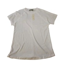 Doe & Rae Women's White T-Shirt Small NWT Short Sleeve Tee Shirt