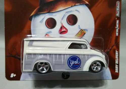 Mattel Hot Wheels Hershey's York Dairy Delivery Metal/Metal Real Riders READ* - Picture 3 of 6