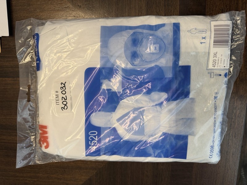 Disposable Isolation Coverall Size 3XL