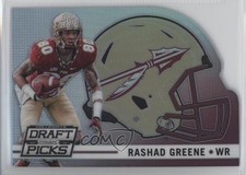 2015 Panini Prizm Collegiate Draft Picks Helmet Die-Cut Rashad Greene #36 1s8