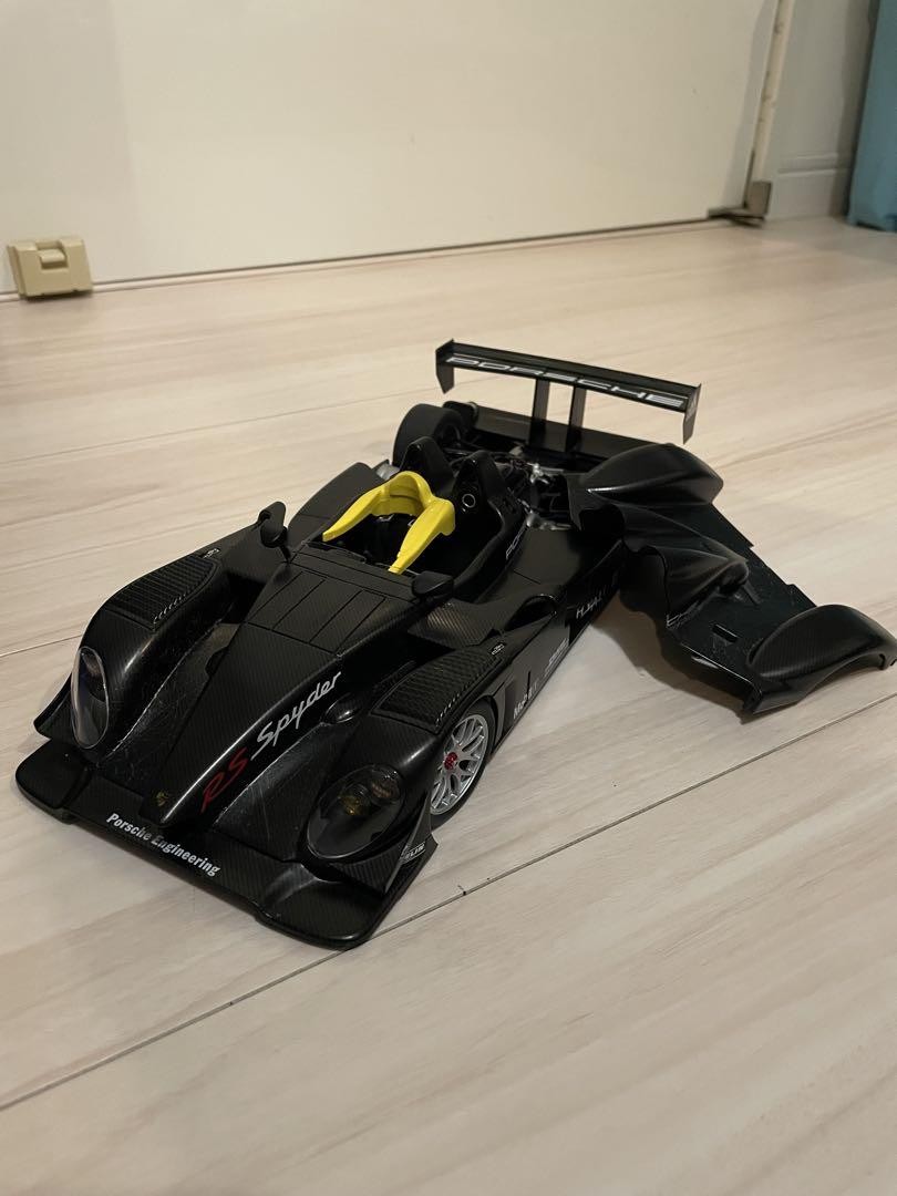 Porsche RS Spyder 1/18 ブラックカーボン Porsche RS Spyder 1/18 ブラックカーボン Porsche Rs Spyder 1