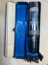 Vessel No. 2500 Impact Driver w/ 6 Bits + Metal Case Japan Chrome Hand Tool