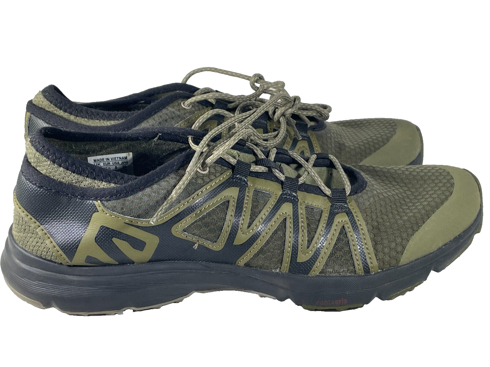 Salomon Crossamphibian Swift 2 Scarpe da trekking da trail running verde nero 412950 uomo