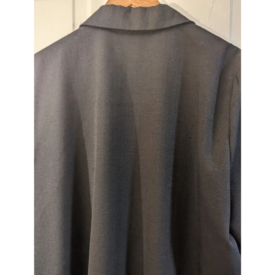 Женский классический черный блейзер Jaclyn Smith на 2 пуговицах размер 18 - Изображение 4 из 4