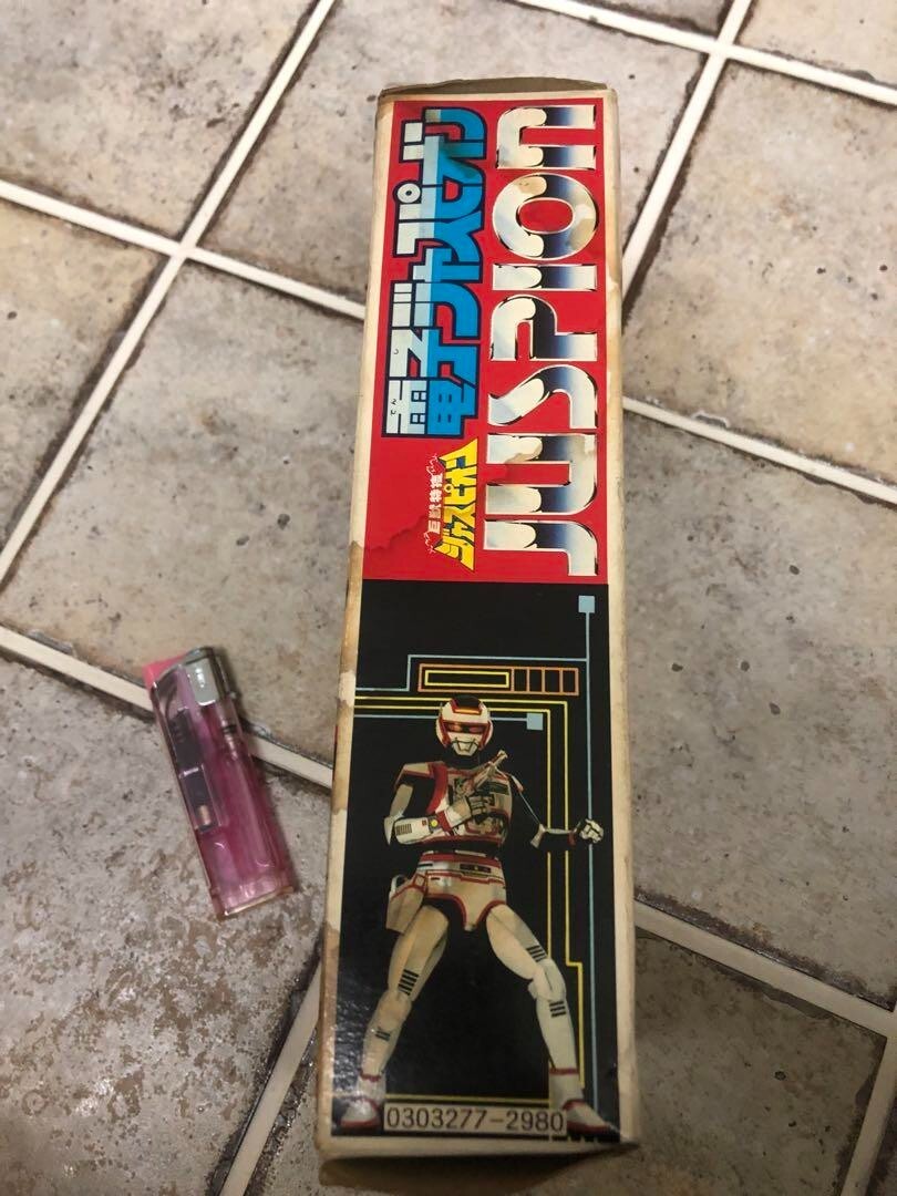 Bandai Juspion Electronic Figure – Unopened, Rare Vintage