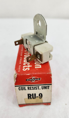 Ru12 Coil Resistance Unit RU-9 Standard Motor Products New old stock | eBay