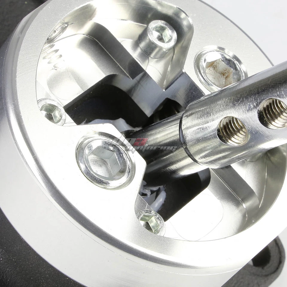 ALUMINIO MANUAL CARRERAS TIRO CORTO CAMBIO RÁPIDO ROJO PARA FORD MUSTANG 83-04 CON OD Foto 3 de 4