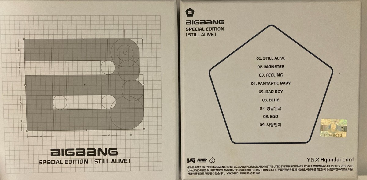 BIGBANG Still Alive Audio CD Korean Language | eBay