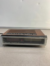Vintage Alarm Clock Radio Realistic Chronomatic 233 AM/FM Wood Grain Radio Shack