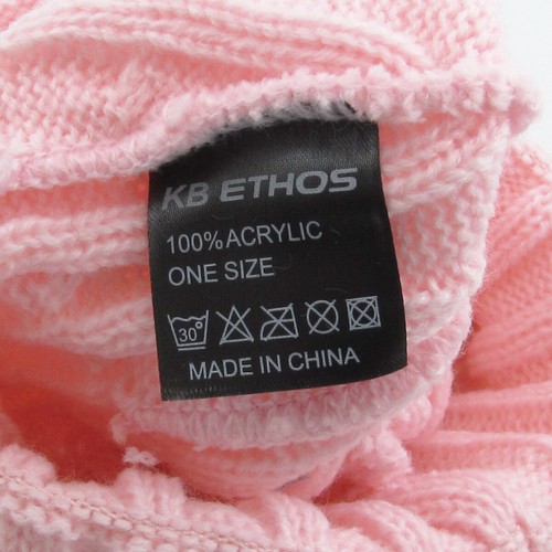 Gorro tejido con cable liso con puños de moda elástico sombrero de invierno gorra de esquí - Imagen 51 de 96